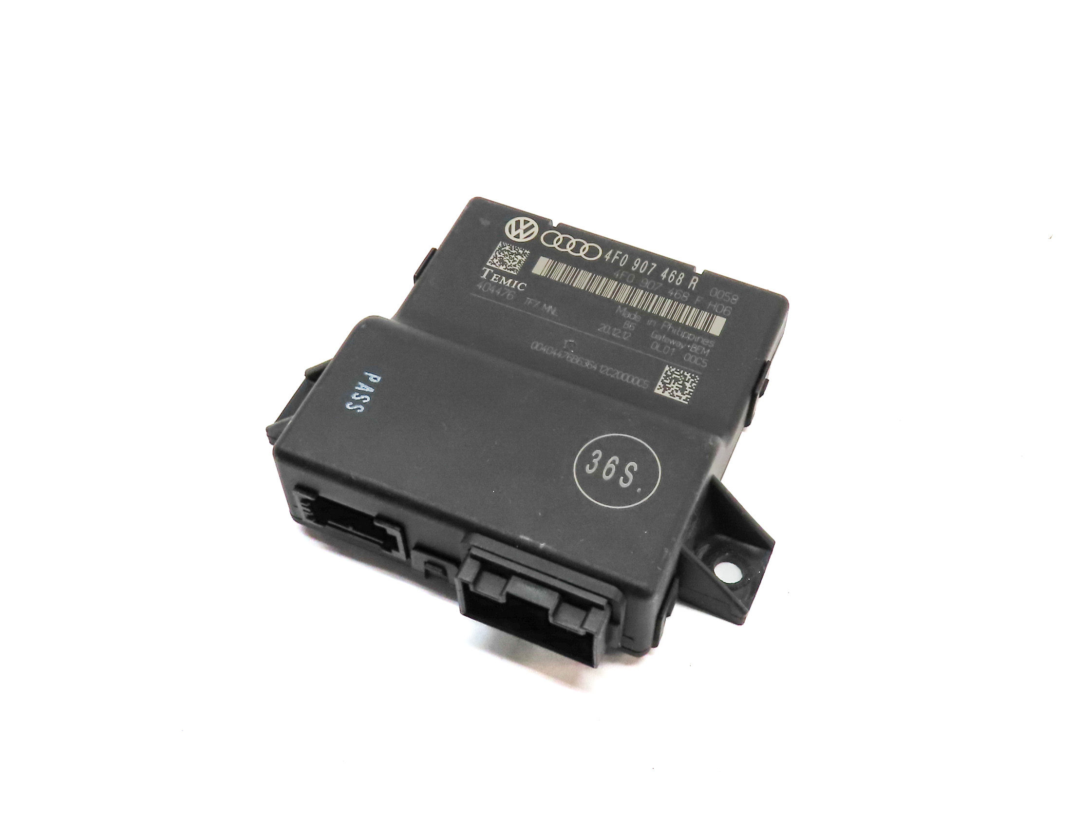 2013 AUDI Q7 (4L) 3.0L SUPER (CTWB) GATEWAY CONTROL MODULE — exact item pictured
